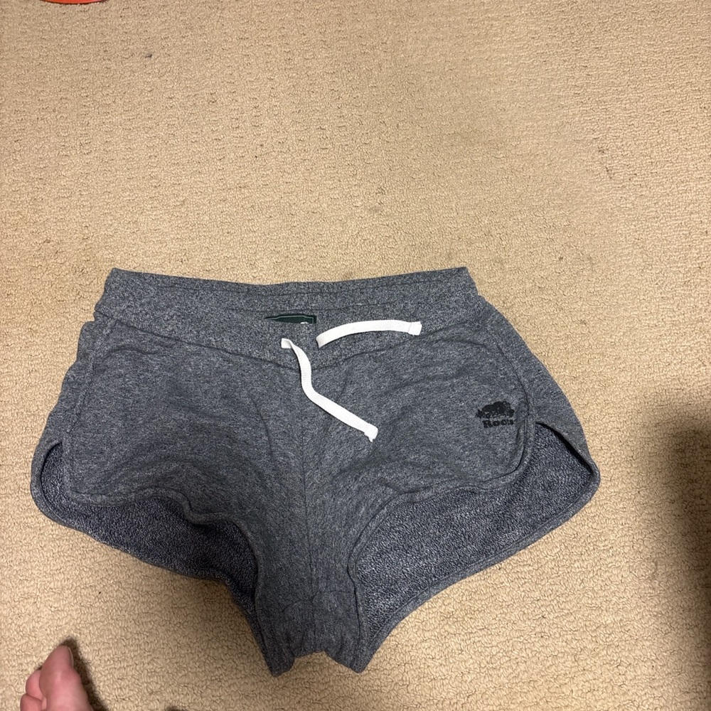 Roots Women's Athletic Gray Shorts